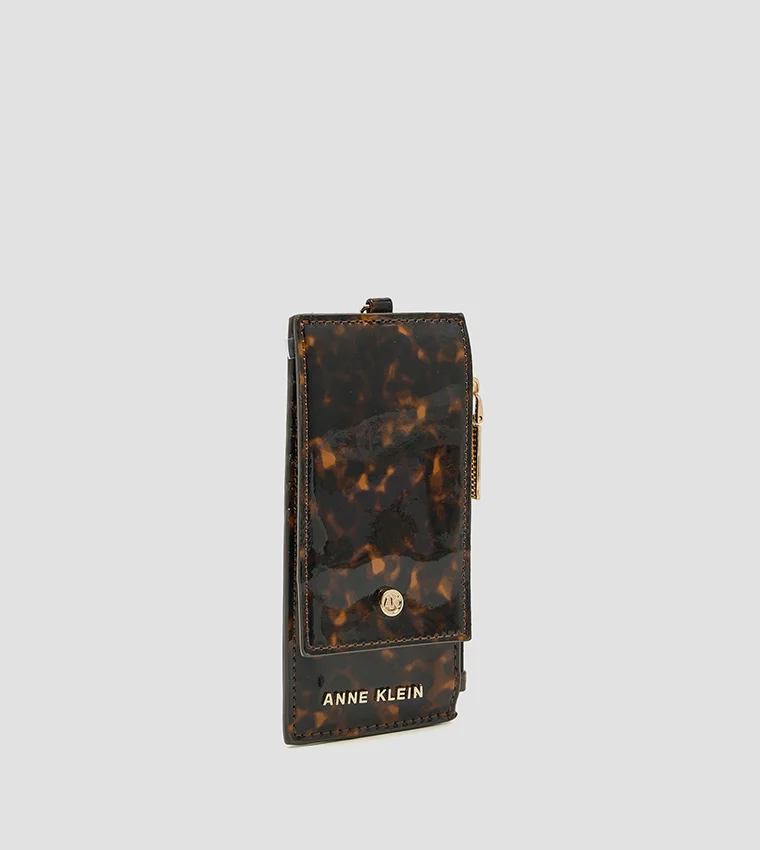 آن كلاين Anne Klein Patterned Zippered Wallet